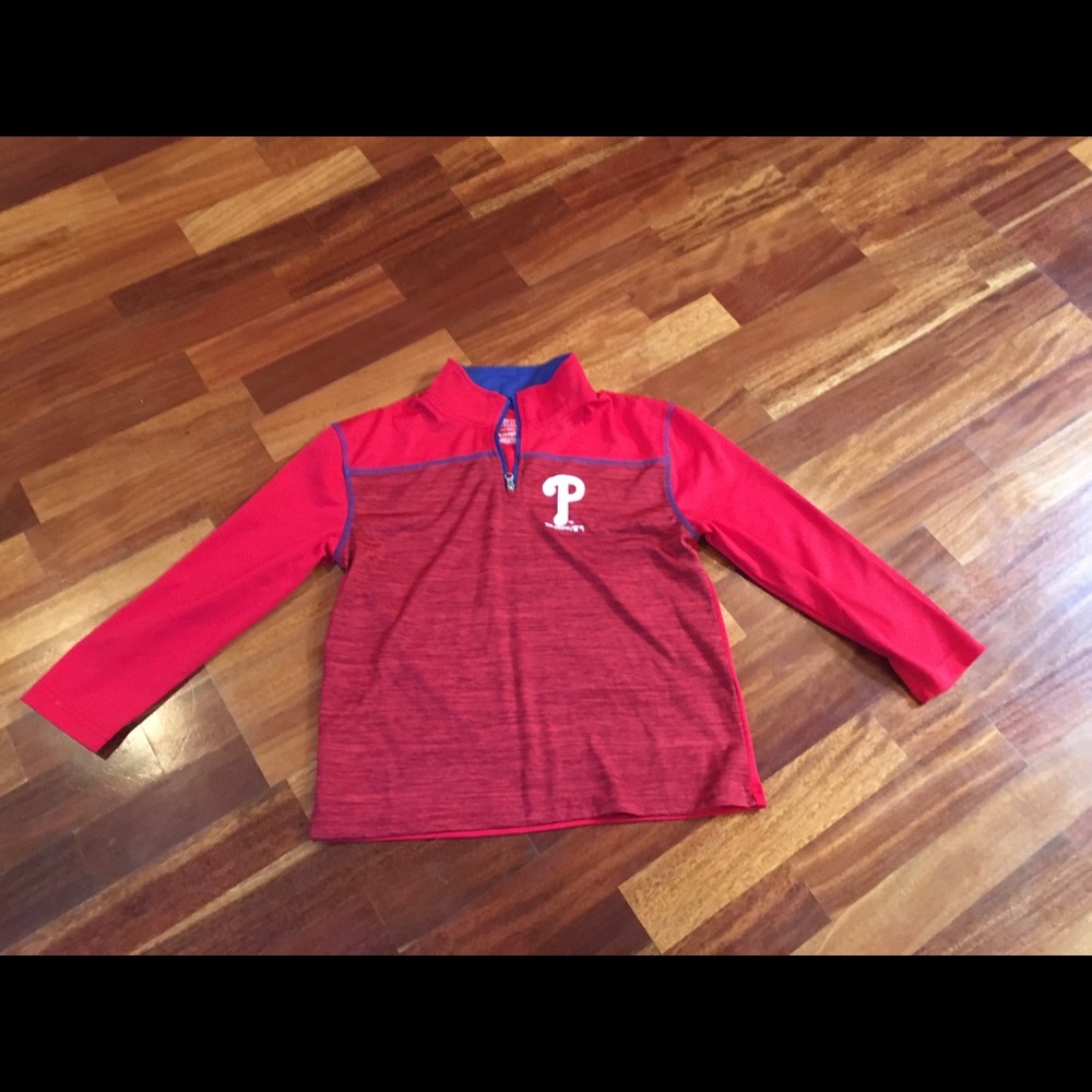 Phillies quarter zip jacket